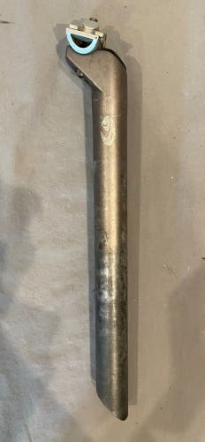 Vintage Icon Graphite Series 31.6mm x 350mm Aluminum Seatpost Fast Shipping