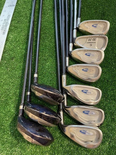 Tech Edge Full Set 3W,5W,7W 5-PW, SW Ladies Flex Graphite Shafts |  SidelineSwap