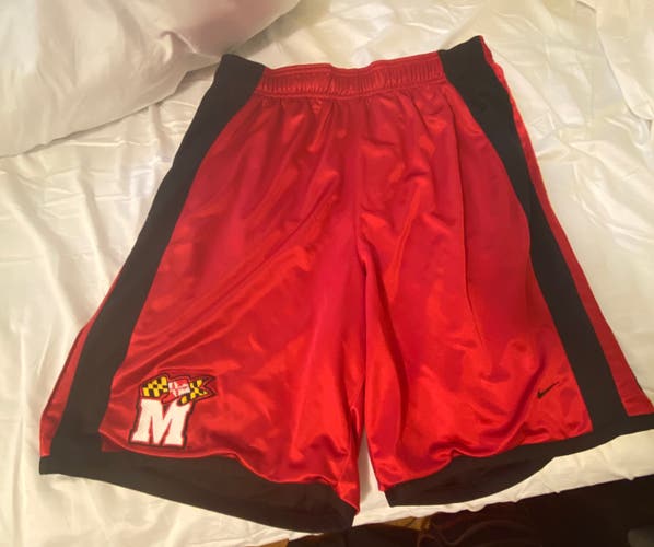 Maryland Nike basketball shorts