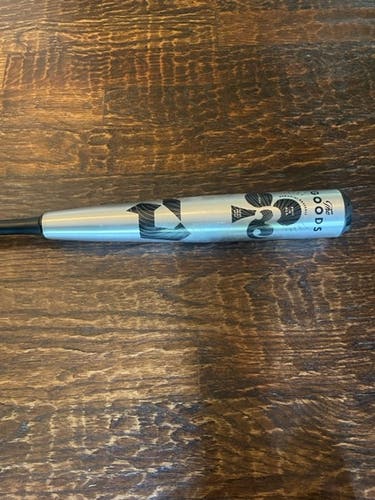 Used BBCOR Certified 2022 DeMarini Hybrid The Goods Bat (-3) 30 oz 33"