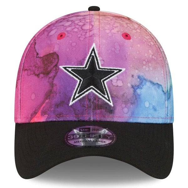 Dallas Cowboys New Era 2022 NFL Crucial Catch 59FIFTY Fitted Hat - Pink /Black