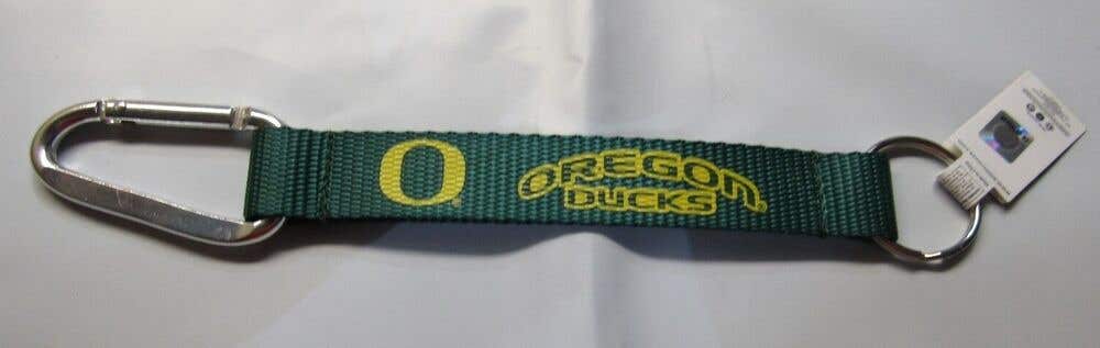 NCAA Oregon Ducks Carabiner w/Key Ring 8.5" long by Aminco