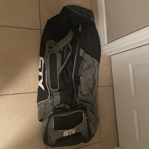 Stx lacrosse duffle bag equipment holder