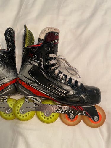 Used Bauer Regular Width Size 5 Vapor X2.9R Inline Skates