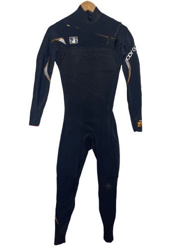 Body Glove Mens Full Wetsuit Size MT Vapor 3/2 Chest Zip - Retail $399