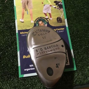 Callaway (Left Handed) Big Bertha Heavenwood 23* 4 Hybrid Regular Graphite Shaft