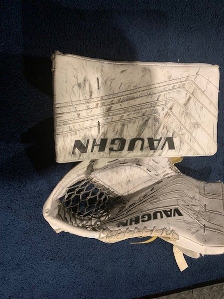 Used Vaughn Regular SLR2 Blocker and Glove - Intermediate