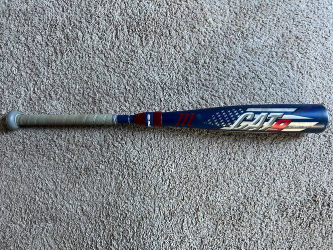 Used USSSA Certified 2021 Marucci Hybrid Cat 9 Connect Bat (-10) 19 oz 29"
