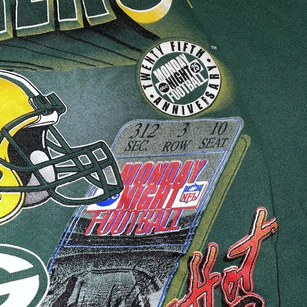 Vintage Green Bay Packers Monday Night Football Crew Neck Sweatshirt