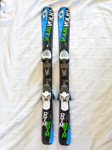 Used 100cm 2016 Volkl All Mountain Skis With Bindings