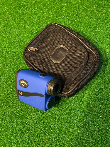 Callaway Golf Laser Range Finder With Callaway Carrying Case