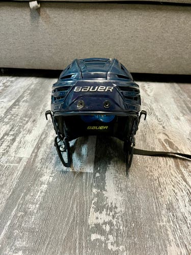 Used Small Navy Blue Bauer Re-Akt 150 Helmet