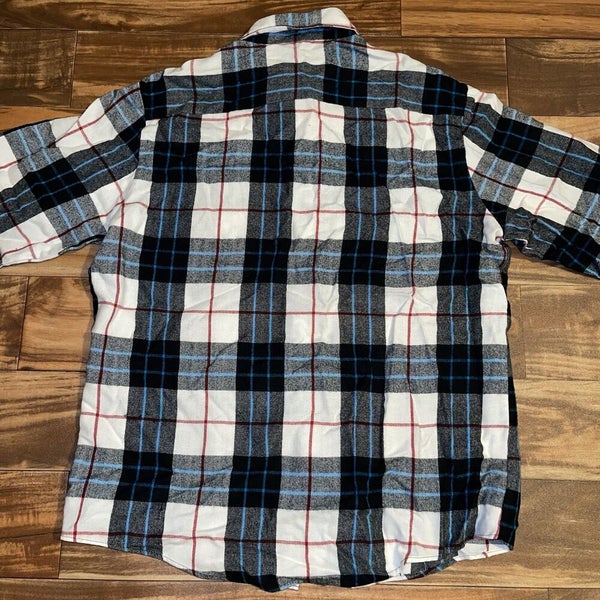 Online Vintage Store, 90's Men Plaid Flannel Shirt