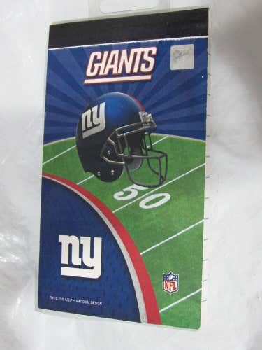 NFL New York Giants Mini 3"x5" Memo Note Pads 100 sheet by National Design