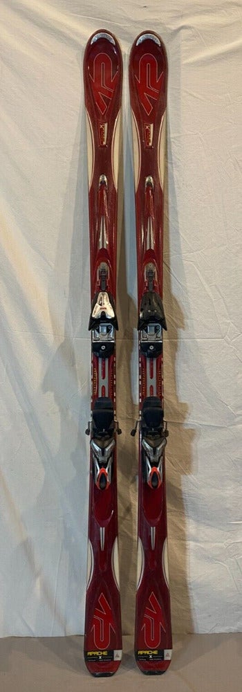 K2 Apache Chief 174cm 131-98-116 r=24m All-Mountain Skis Salomon