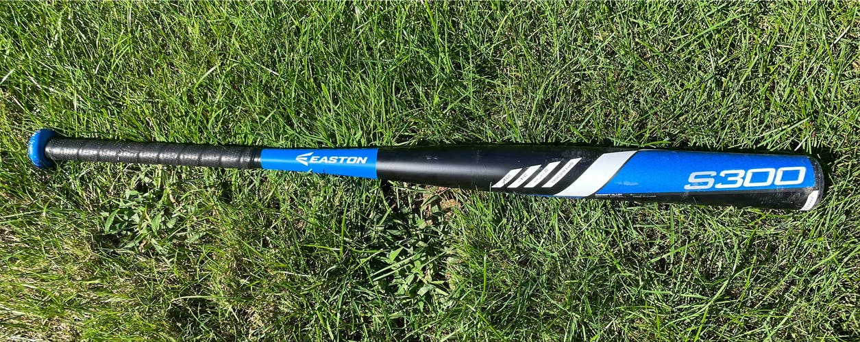 EASTON S300 Adult 30 Oz 28” Softball Bat DIA 2 1/4 SP16S300 Blue & Black