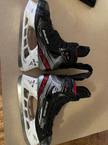 Senior Used Bauer Vapor 2X Pro Hockey Skates Regular Width Pro Stock Size 7