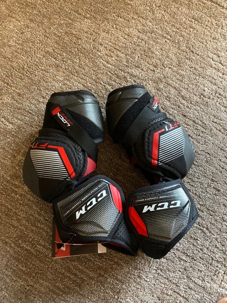 New Large CCM JetSpeed FT1 Elbow Pads