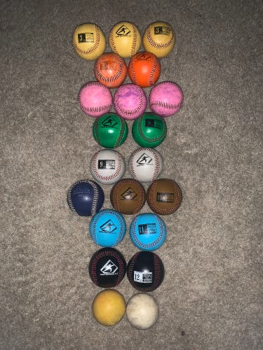 Oates Specialties Weighted Balls (See photo for Weights)