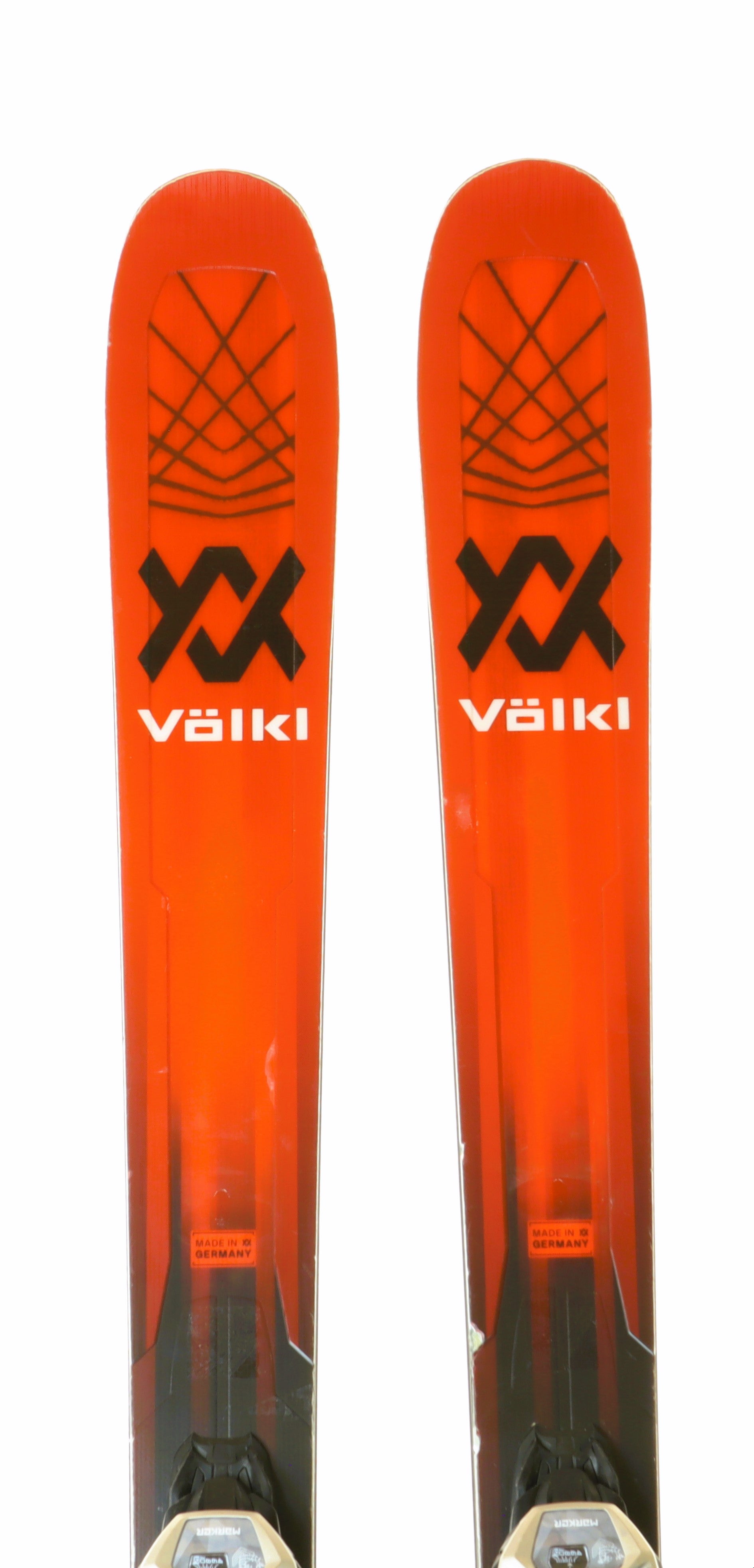 Used 2022 Volkl M6 Mantra skis w/ Marker Griffon 13 bindings, size 