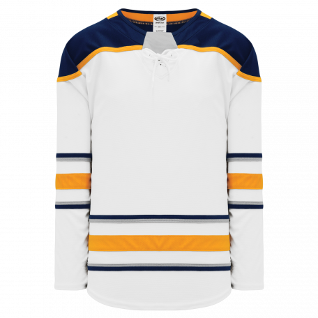 Buffalo White Athletic Knit Game Jersey