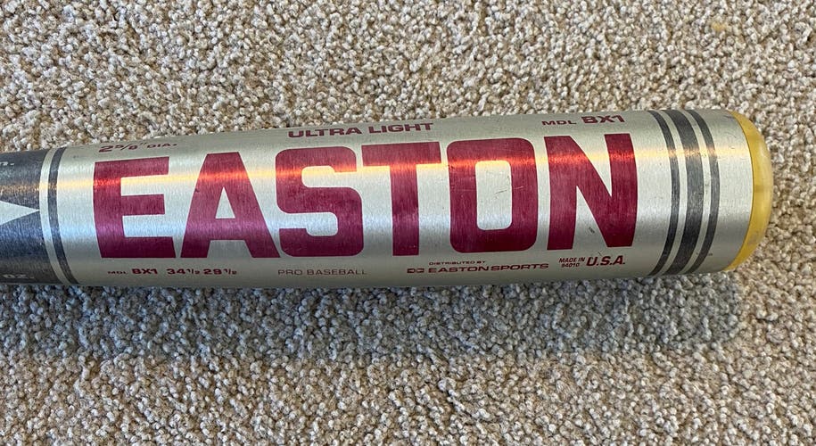 Easton 34.5/29.5 Model BX1 Baseball Bat