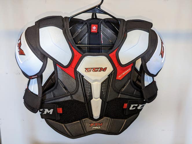 CCM JetSpeed FT4 Pro Shoulder Pads Senior Medium