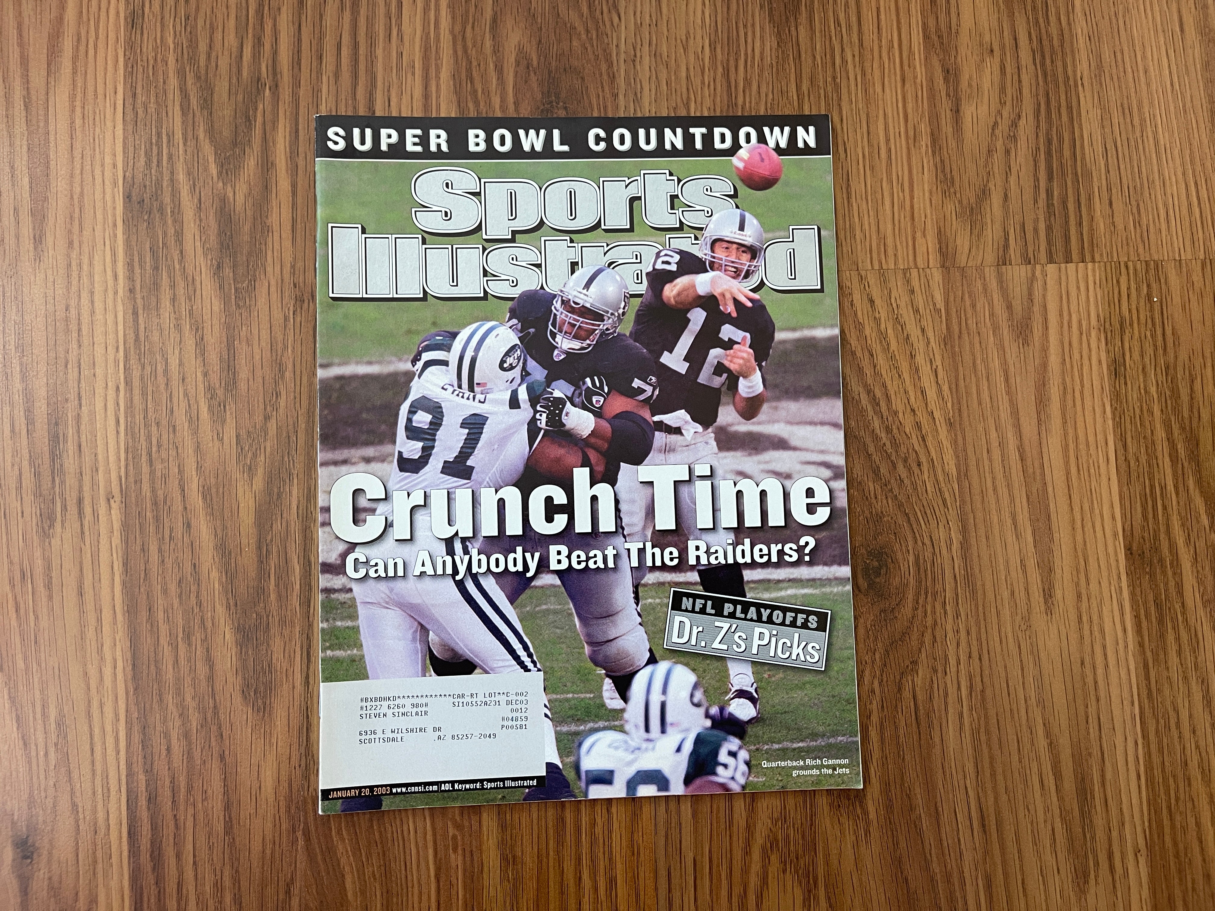 1981 Oakland Raiders Signed SI Magazine-Hendricks,Branch, Guy & 10 Others-  COA - Memorabilia Expert