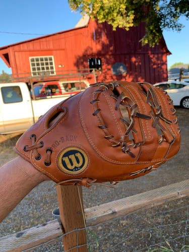 Rare Wilson A3000 Made in USA Pro Issue First Base Mitt