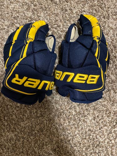 Used Bauer 14" Vapor 1X Pro Lite Gloves