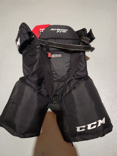 CCM Jetspeed FT485 junior small hockey pants black