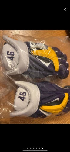 New Gait Lacrosse Gloves 13"- custom Albany gloves