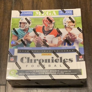 2020 Panini Chronicles NFL Football Walmart Sealed 10 Pack Trading Card Mega Box