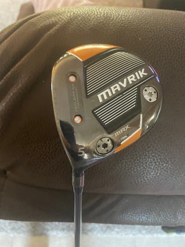 LH Callaway Mavrik Max 5 wood, regular