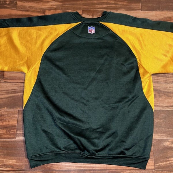 Vintage Reebok Green Bay Packers Hoodie S - Grey