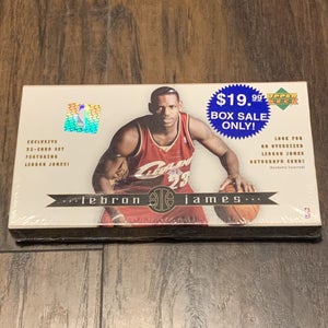 LeBron James 2003-04 Upper Deck NBA Basketball 32 Card Factory Sealed Boxed Set