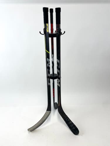 Kids Hockey Stick Coat Rack with 6 Hooks - #2