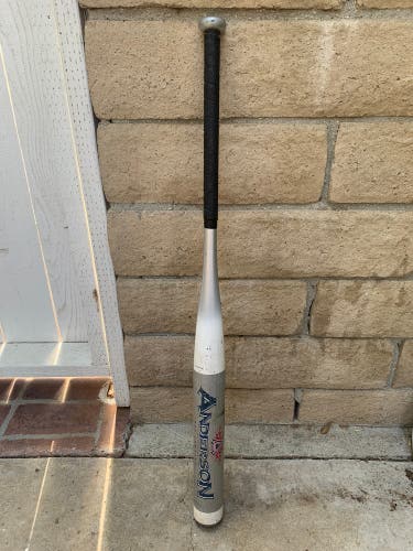 Anderson Singelewall Nanotek Launch Pad(-7) 27oz 34" Slowpitch Softball Bat