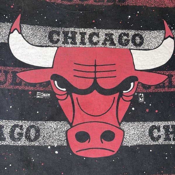 Vintage Chicago Bulls 90s Michael Jordan All Over Print Salem