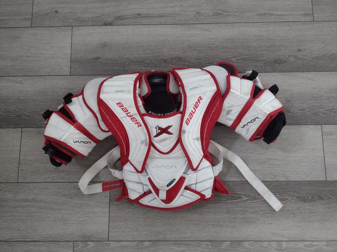 Intermediate SMALL Bauer Vapor 1X Goalie Chest and Arm Protector  Goalie Chest Protector