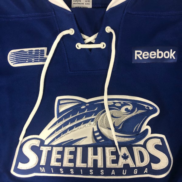 Mississauga Steelheads youth XL jersey