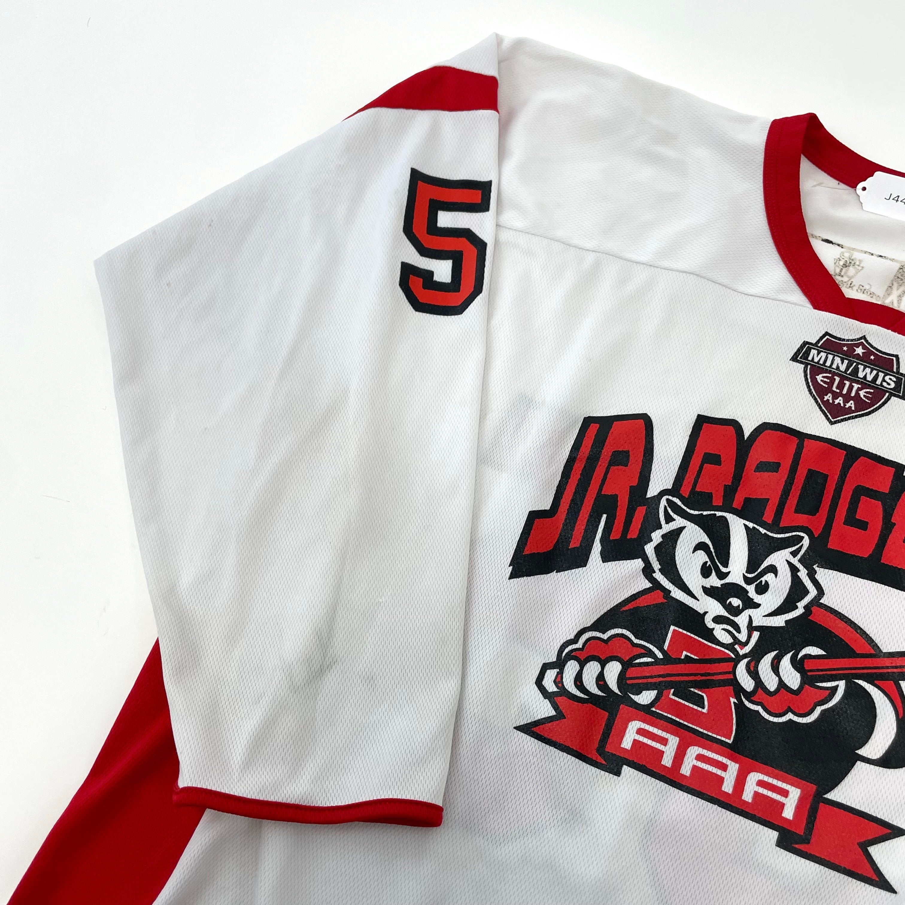 Badger Badger Youth Practice Jersey White XL