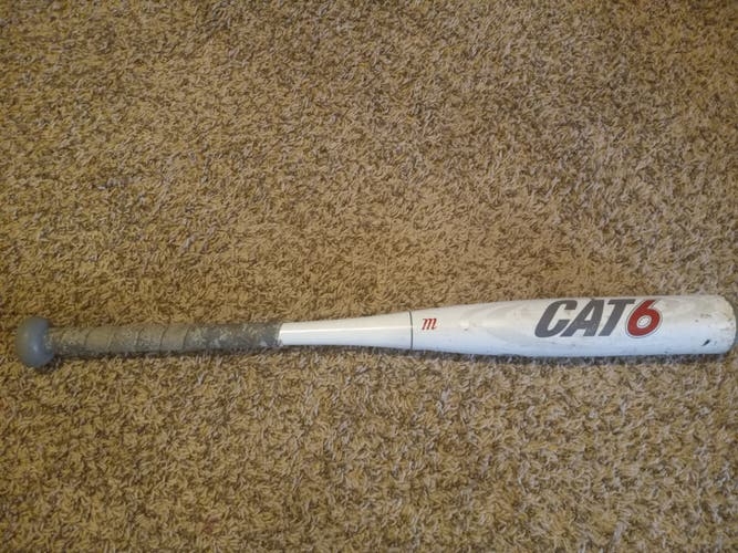 Used USSSA Certified 2016 Marucci Alloy CAT 6 Tee Ball Bat (-12) 14 oz 26"