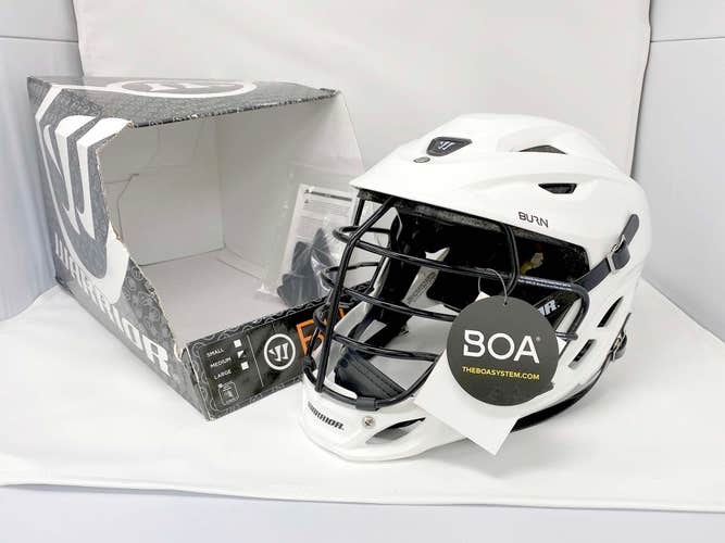 New in Box Warrior Burn Helmet -- Medium M