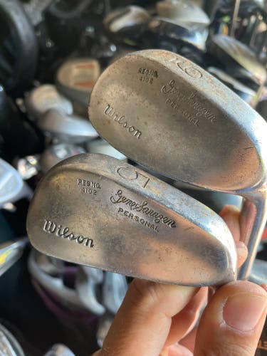 Vintage Wilson iron 5/9 personal edition  in right Handed, steel shaft