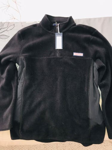 Vineyard Vines 1/4 Zip Fleece mens large NWT