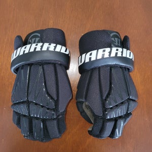 Used Player's Warrior Burn Lacrosse Gloves 9"