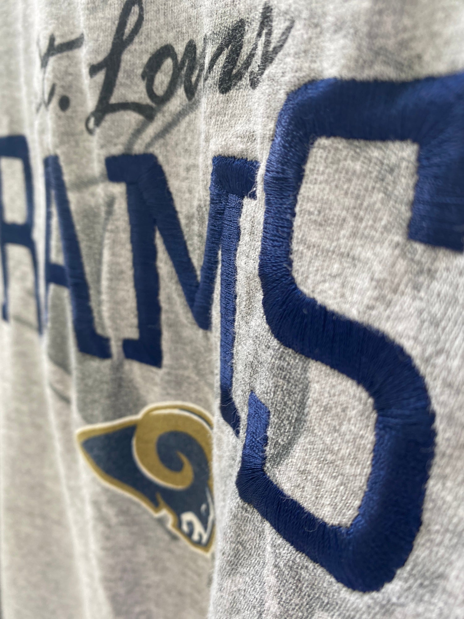 St Louis Rams Shirt  Recycled ActiveWear ~ FREE SHIPPING USA ONLY~