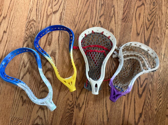 Broken Lacrosse Heads