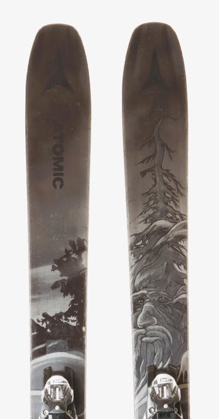 Used 2022 Atomic Bent Chetler 100 skis w/ Look SPX 12 bindings, size 172 (Option 220663)